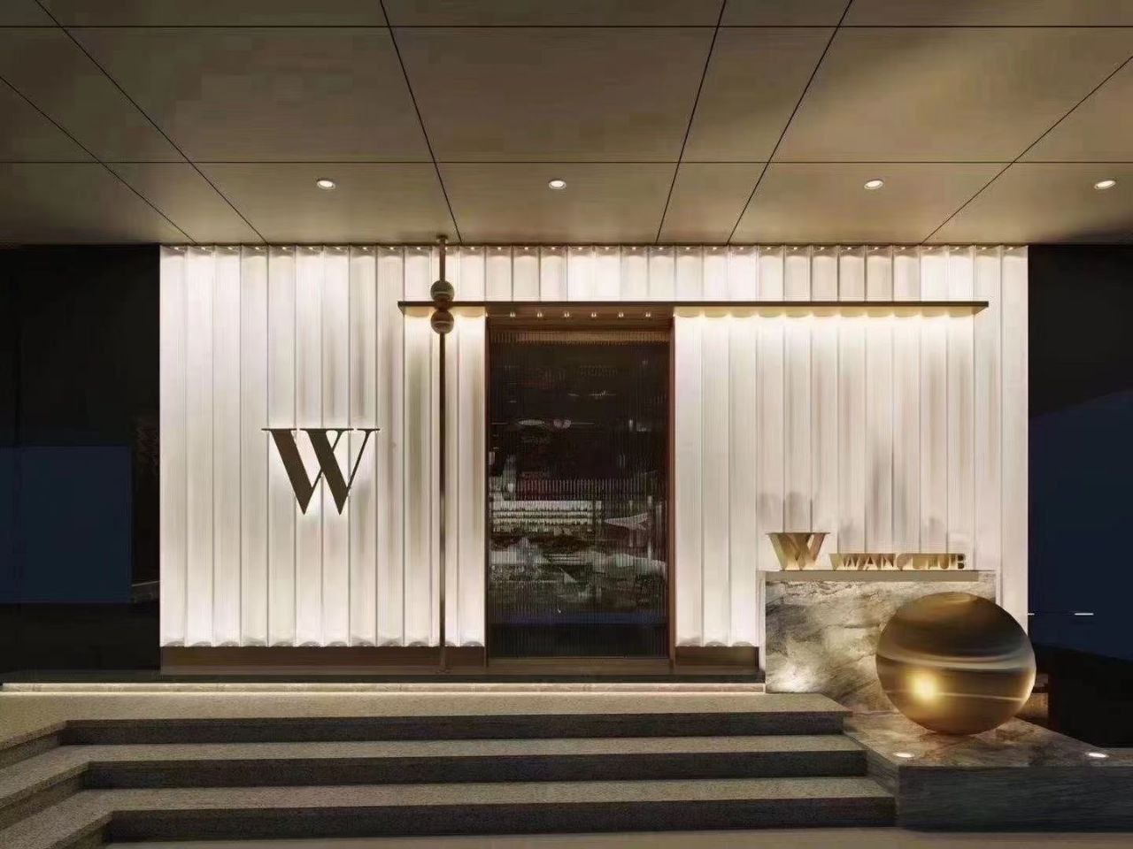 W one